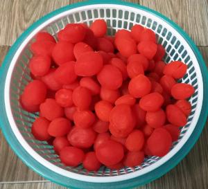 Hủ 500gr Đào tươi giòn tam sắc chua ngọt tự nhiên - Food by Mama