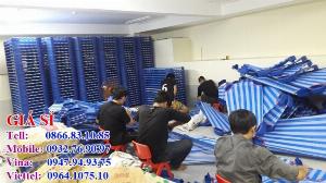 Giường ngủ cho bé vải lưới tốt