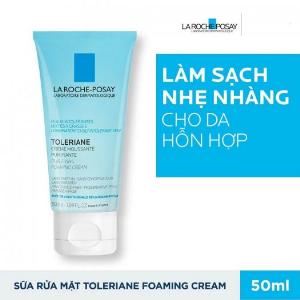 Sữa Rửa Mặt Cho Da Hỗn Hợp Và Da Dầu Nhạy Cảm La Roche Posay Toleriane Foaming Cream 50ml