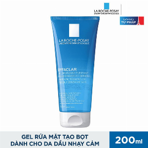 Gel Rửa Mặt Tạo Bọt La Roche Posay Effaclar Purifying Foaming Gel For Oily Sensitive Skin 200ml