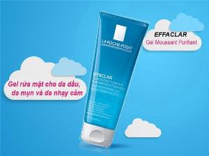 Gel Rửa Mặt Tạo Bọt La Roche Posay Effaclar Purifying Foaming Gel For Oily Sensitive Skin 200ml