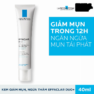 Kem Giảm Mụn Ngăn Ngừa Thâm Roche Posay Effaclar Duo+ 40ml