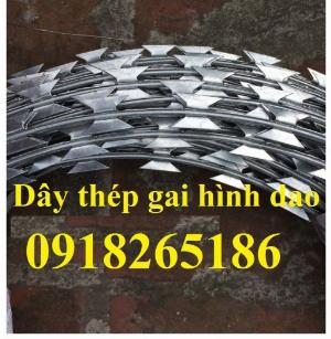 Dây thép gai hình lưỡi dao, Dây thép gai hình tròn