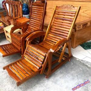 Ghế gỗ lười thư giãn