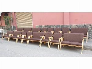 Ghế sofa gỗ nệm giá ưu đãi - nội thất Nguyễn hoàng