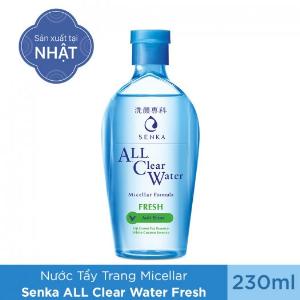 Nước Tẩy Trang Chống Bóng Dầu Senka Nhật 230ml