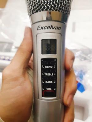 Mic Karaoke Không Dây Exelvan Z1Pro Tích Hợp Van Số