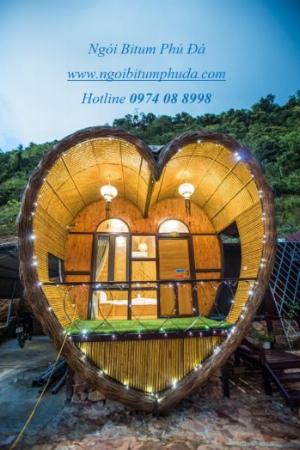 Tấm lợp bitum cao cấp nhập khẩu giá thành ưu đãi