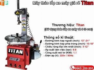 Máy tháo lốp xe giá rẻ Titan