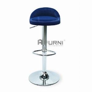 Ghế quầy bar tăng giảm chân thép mạ nệm nhung giá rẻ CB2258-F TPHCM
