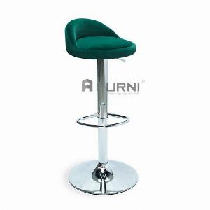 Ghế quầy bar tăng giảm chân thép mạ nệm nhung giá rẻ CB2258-F TPHCM