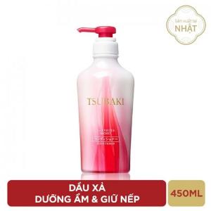 Dầu Xả Dưỡng Ẩm Và Giữ Nếp Tsubaki Nhật 450ml