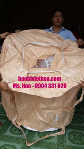 Bao 1000 kg, bao 1 tấn, bao đóng cát, lúa, gạo, khoán sản
