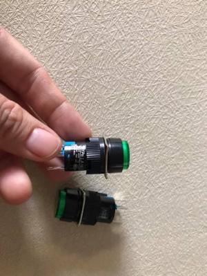 Nút nhấn nhả có Đèn báo sáng-Công tác nhấn nhả có Đèn báo sáng-Push button light indicator 60k/10con