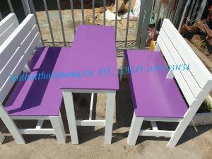 Bàn ghế trà sữa giá rẻ