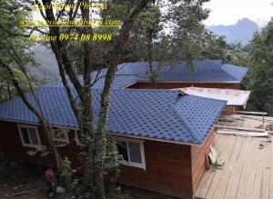 Tấm lợp bitum phủ đá sự lựa chọn hàng đầu cho nhà biệt thự, bungalow,..