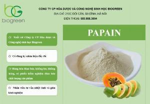 Chuyên cung cấp Papain chất lượng cao, Papain giá rẻ nhất thị trường