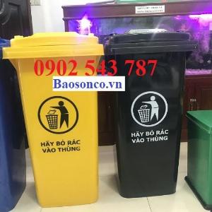 Thùng rác chất lượng tốt 240 lít công cộng