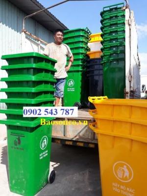 Thùng rác chất lượng tốt 240 lít công cộng