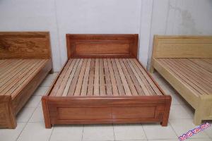 Giường ngủ gỗ xoan đào tphcm