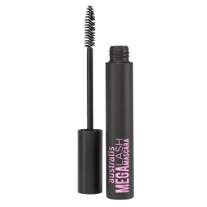 Mascara Làm Cong Mi Duy Trì Độ Ẩm Mega Lash Black Australis Úc