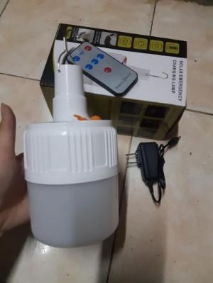 Bóng đèn năng lượng Mặt Trời 60w có remote