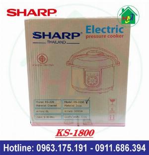 Nồi Áp Suất Đa Năng 6L Sharp KS-1800