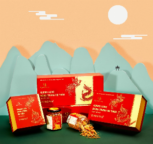 Đông trùng hạ thảo Quang Long Qủa thể khô, hộp 1 hủ 10g