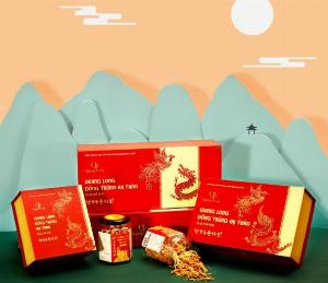 Đông trùng hạ thảo Quang Long quả thể khô, hộp 3 hủ, 3*10g