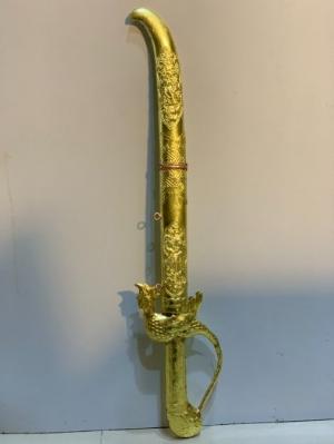 Kiếm phong thuỷ bằng đồng cao 70cm