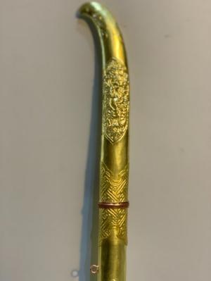Kiếm phong thuỷ bằng đồng cao 70cm