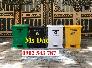 Thùng rác y tế màu đen ,thùng rác đựng chất thải hóa học