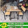 Bộ bàn ghế sắt quán nhậu giá tại xưởng