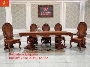 Bàn ăn nguyên tấm dày 3cm giá rẻ