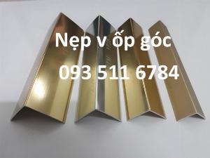 Nẹp V inox màu - Nẹp góc tường - Nẹp nhôm luồn dây điện - Nẹp sàn gỗ nhựa