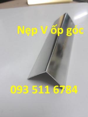 Nẹp V inox màu - Nẹp góc tường - Nẹp nhôm luồn dây điện - Nẹp sàn gỗ nhựa