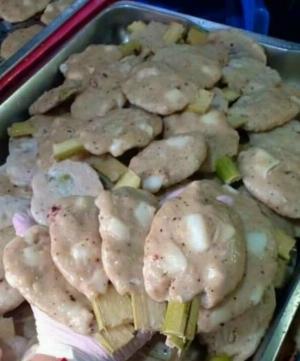 CHẢ MỰC TƯƠI CUỘN MÍA mua 1 ký ưu đãi 200k