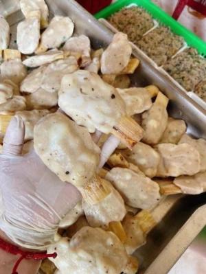 CHẢ MỰC TƯƠI CUỘN MÍA mua 1 ký ưu đãi 200k
