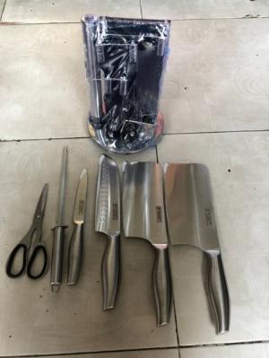 Bộ dao Nhật 6 món có giá đỡ
