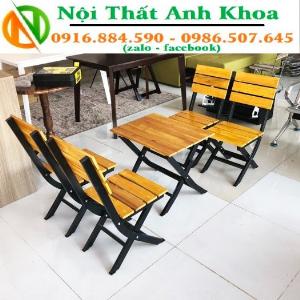 Bàn ghế cafe, bàn ghế quán nhậu