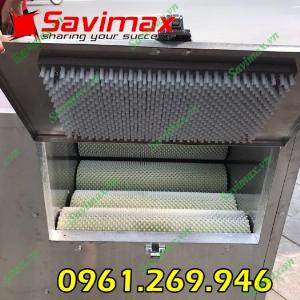 Máy đánh vảy cá rô phi vỏ inox, 5 lô đánh vẩy Savimax DVC2021