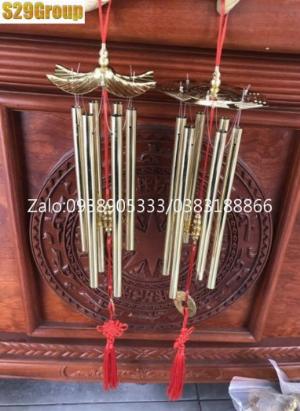 Chuông gió 3TA bằng đồng cao 75cm