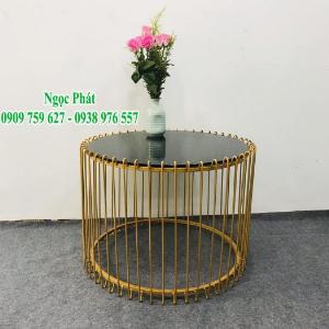 BànTrà Sofa Lồng Chim - Bàn Sofa Chân Sắt - NGỌC PHÁT