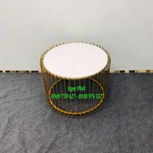 Bàn Sofa Chân Sắt - Bàn Mặt Đá - NGỌC PHÁT