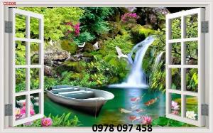 Tranh gạch - tranh phong cảnh đẹp 3D
