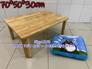 Bàn Ngồi Bệt Trà Sữa - Bàn Gỗ Gấp Gọn Đủ Kích Cở - NGỌC PHÁT
