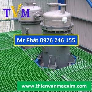 Tấm frp grating cách nhiệt, cách điện, kháng hóa chất