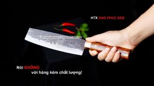 Dao phúc sen dao thái 18 cán cẩm khâu đồng đỏ