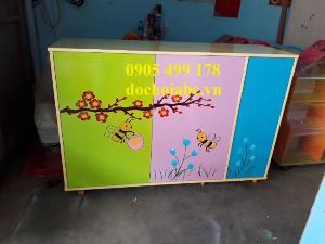 Kệ đựng chăn màn mền cho bé mầm non giá rẻ, chất lượng nhất