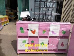 Tủ đựng cặp dép cho bé mầm non chất lượng nhất